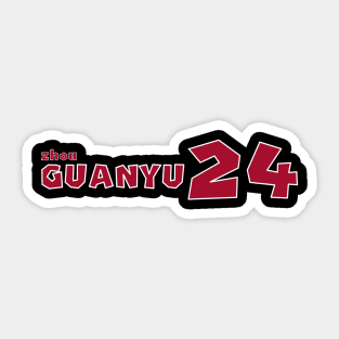 Zhou Guanyu '23 Sticker